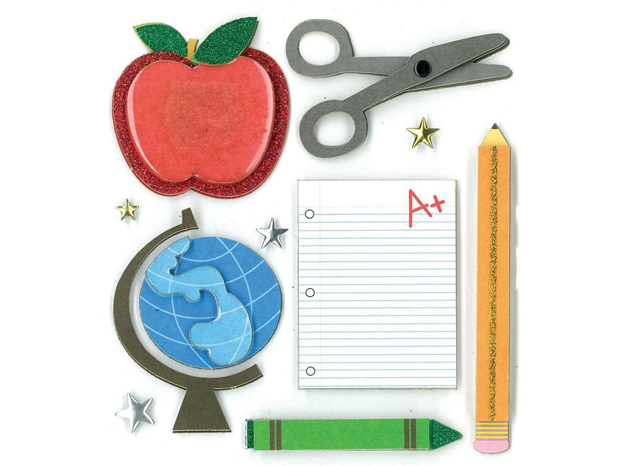 Stickers Classroom Fun Dimensional