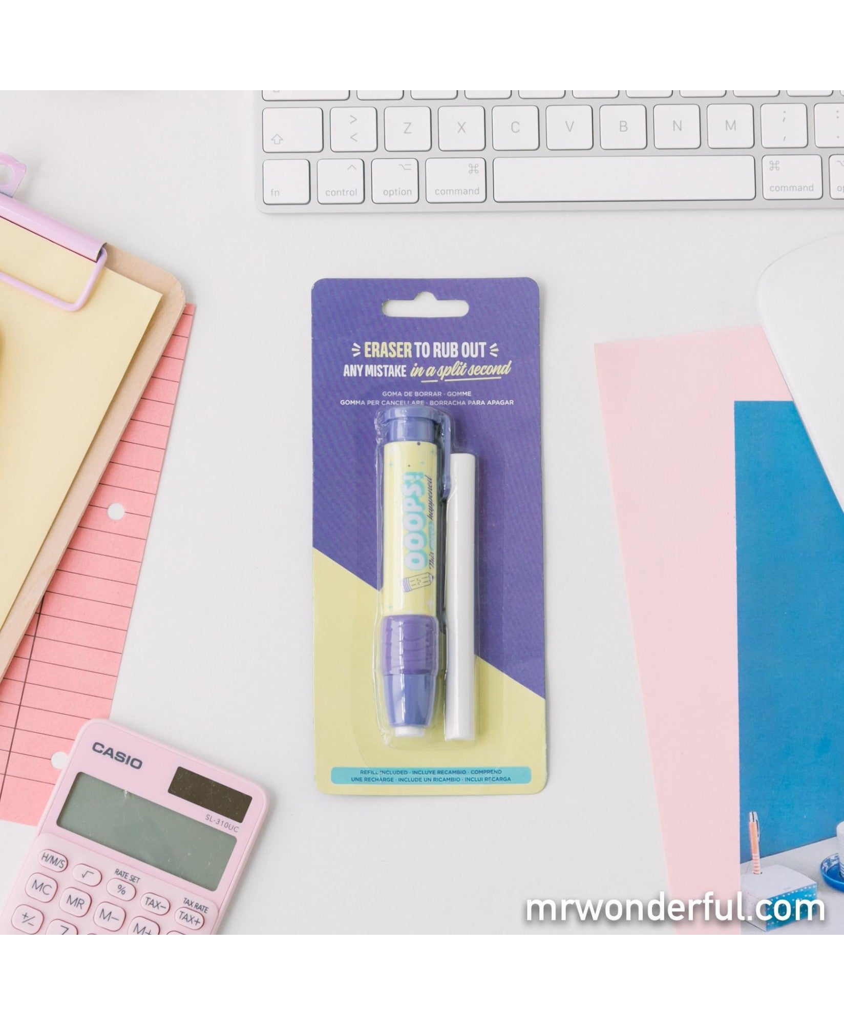 Goma de Borrar Ooops! This never happened