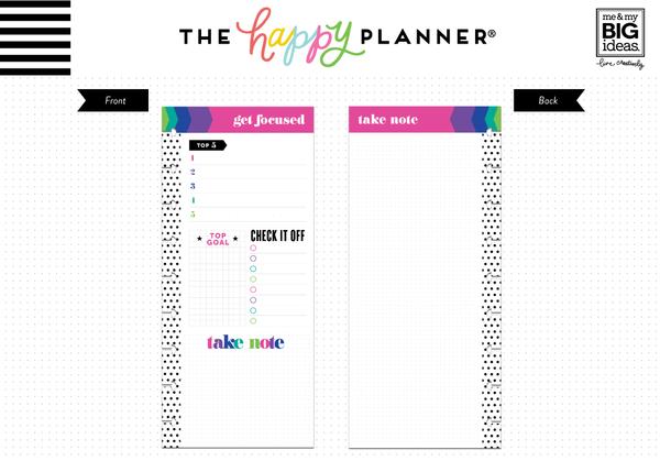 Hojas Classic Happy Planner Half Sheet Focus