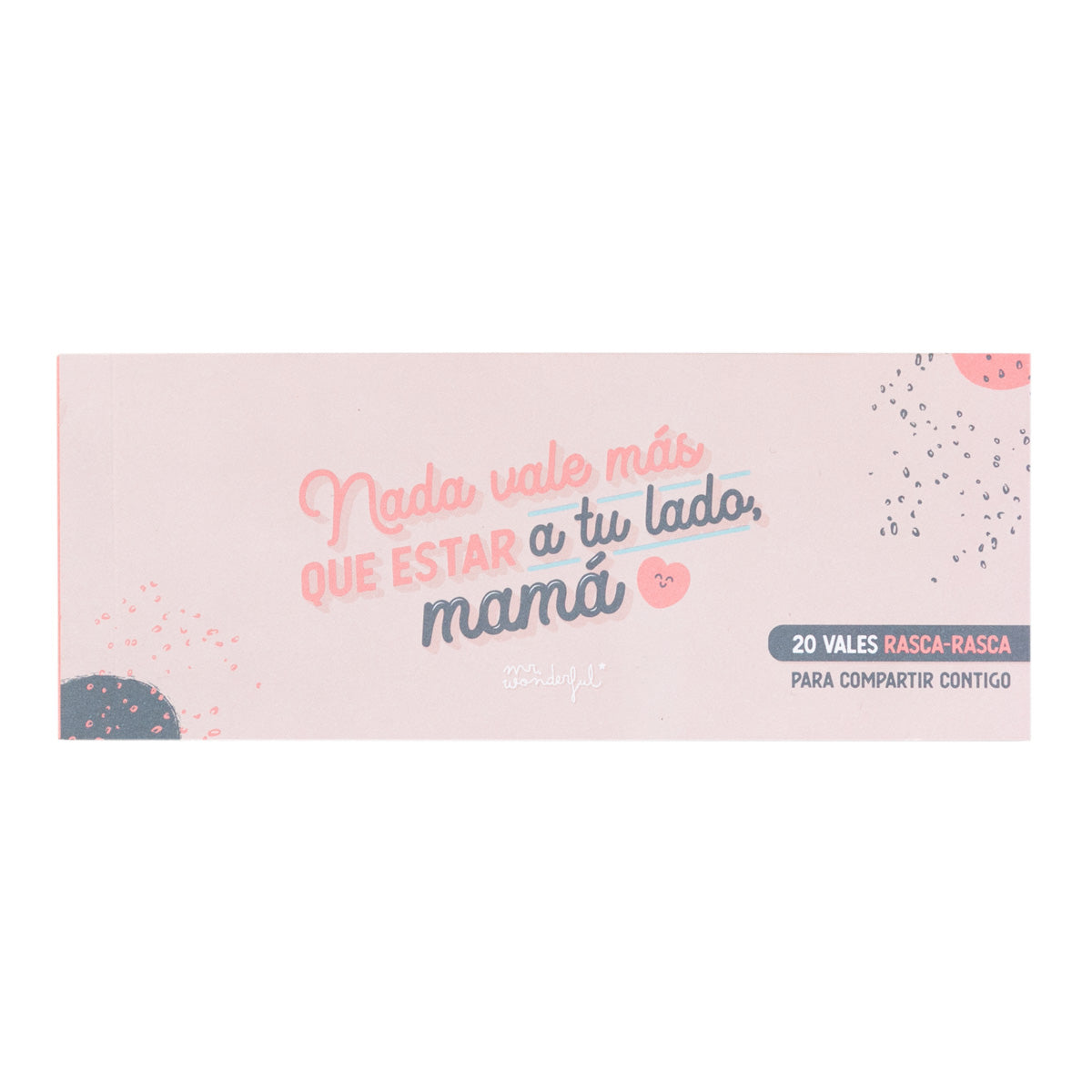 Vales para rascar - 20 vales para una madre