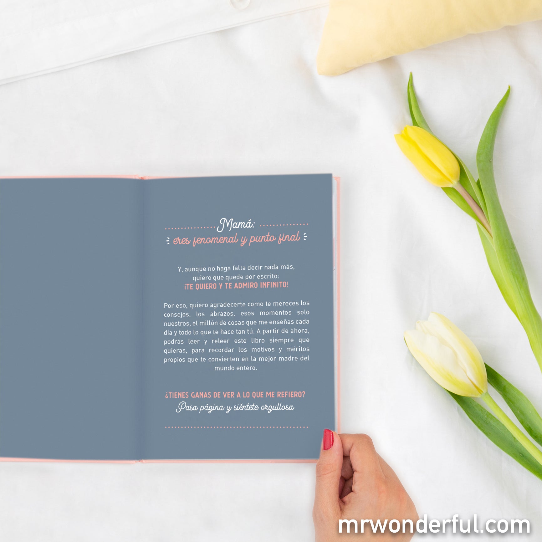 Libro rellenable para la mejor madre de toda la historia