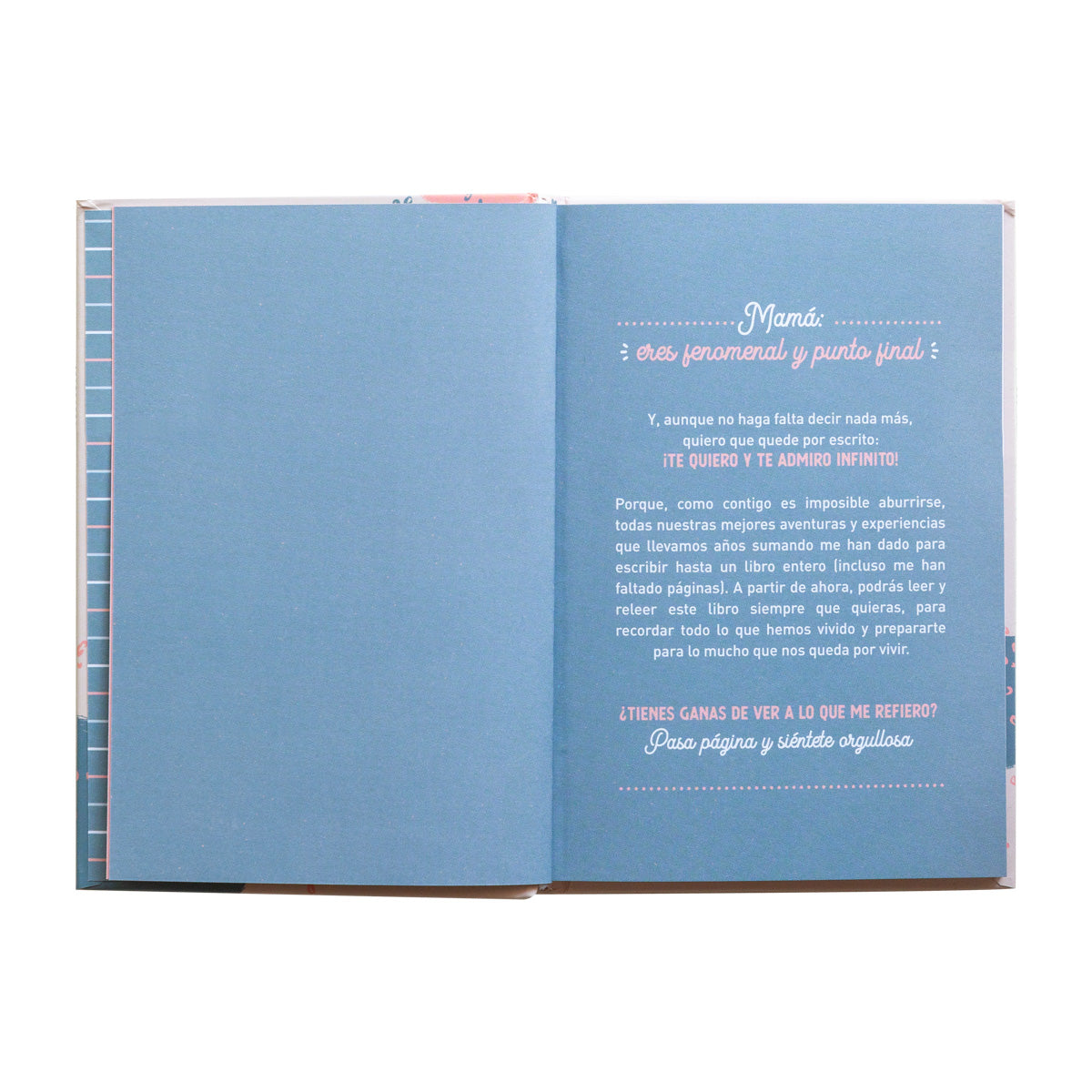 Libro rellenable para la mejor madre de toda la historia