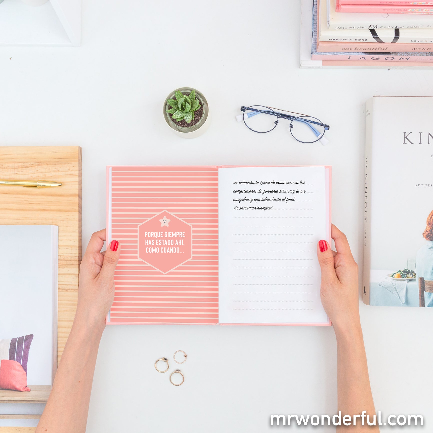 Libro rellenable para la mejor madre de toda la historia