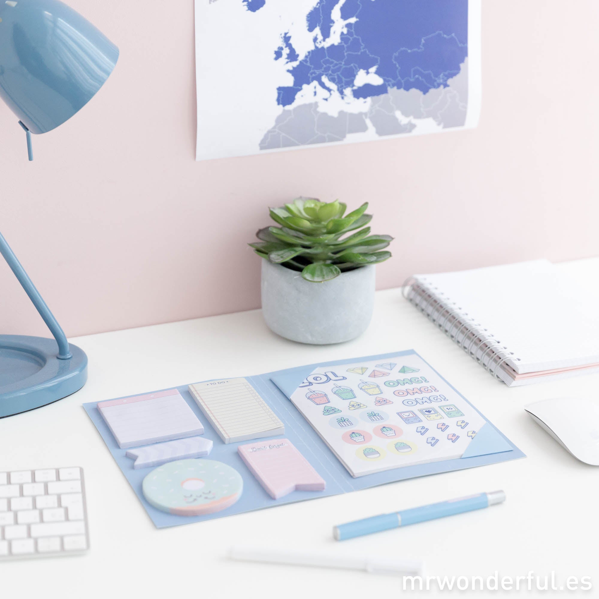 Libreta de pegatinas y notas adhesivas superchulas