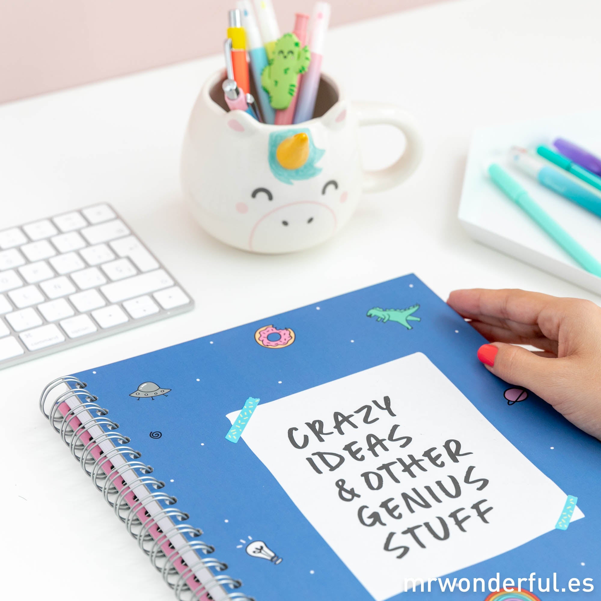 Libreta A4 Crazy ideas and other genius stuff