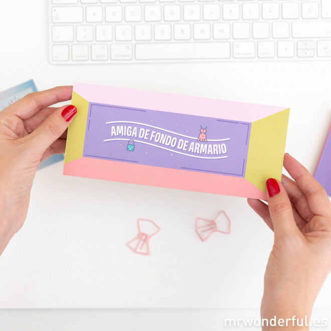 Vales para rascar - Amiga, tú sí que vales