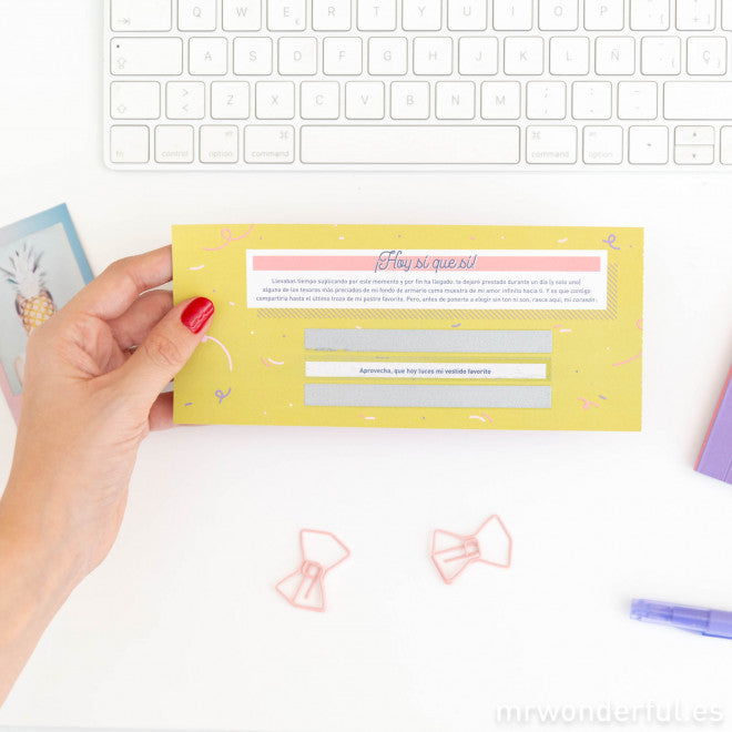 Vales para rascar - Amiga, tú sí que vales