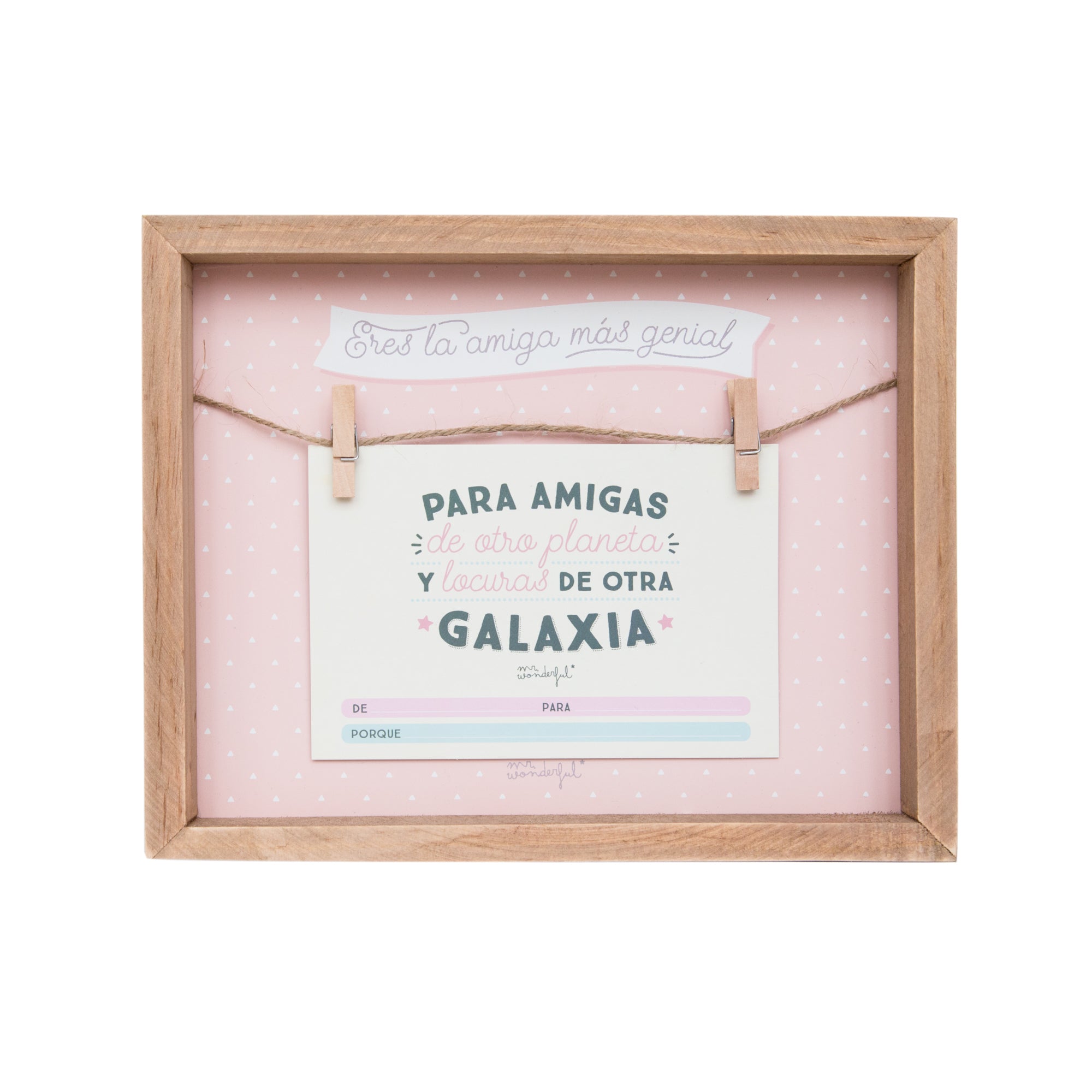 Marco de fotos Eres la amiga más genial