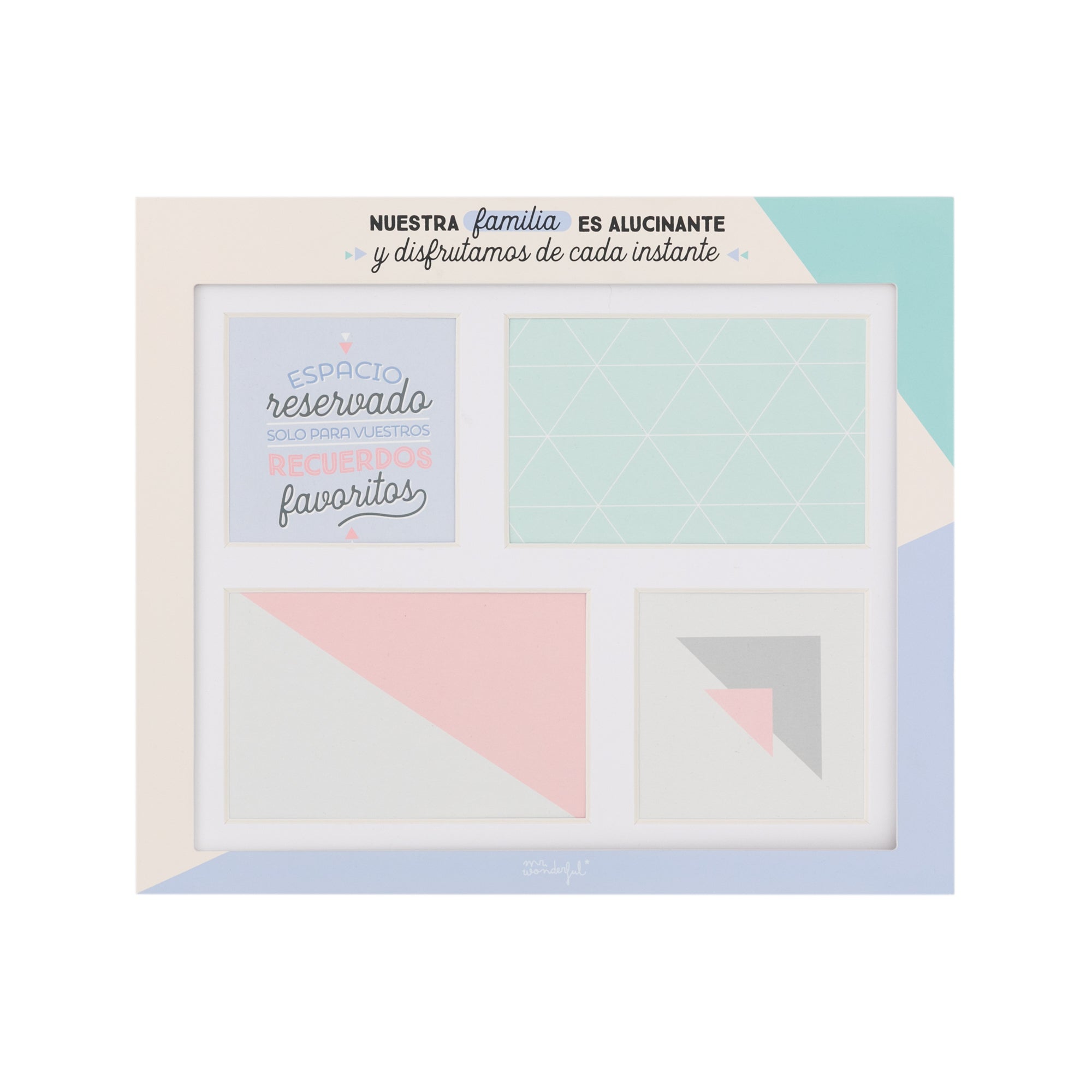 Marco multifoto Nuestra familia es alucinante